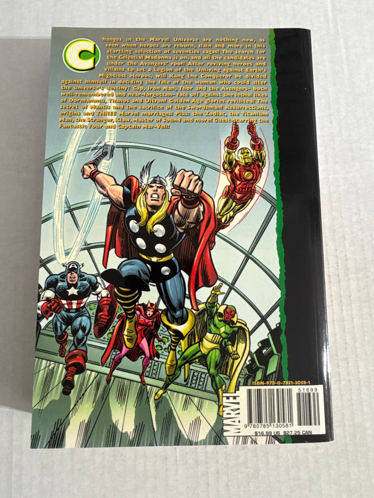 MARVEL COMICS ESSENTIAL AVENGERS  Vol 6 TPB NM