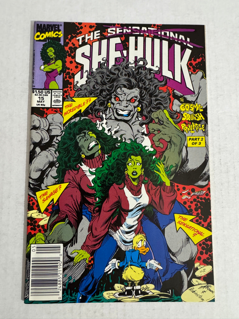 SENSATIONAL SHE-HULK #15 NM Dale Keown Cover 1ST APPEARANCE