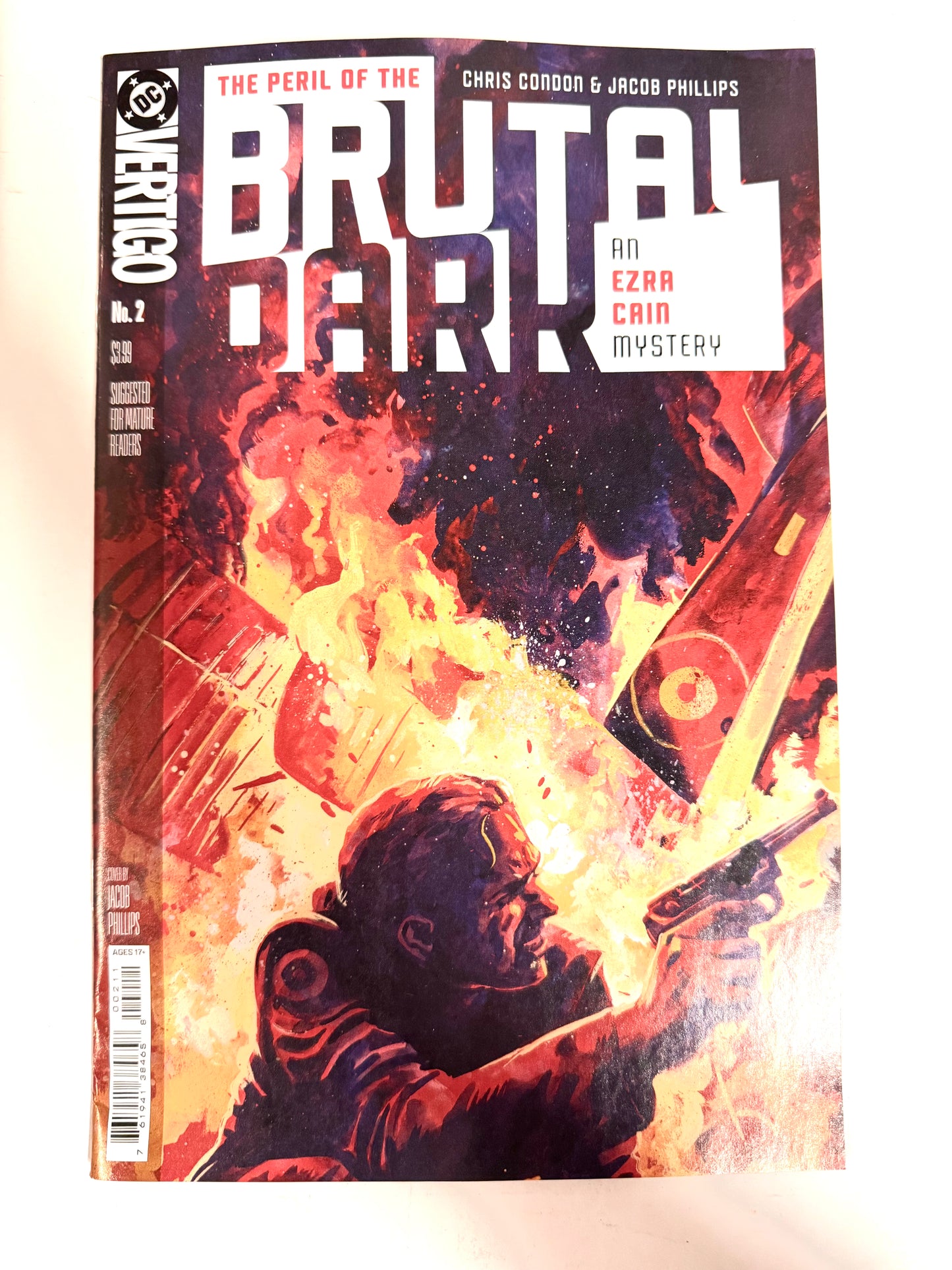 The Peril of the Brutal Dark: An Ezra Cain Mystery #2 NM