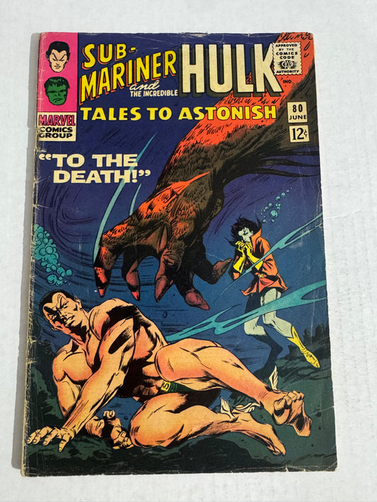 TALES TO ASTONISH #80 GD