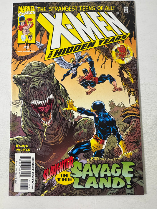 X-MEN THE HIDDEN YEARS #2 NM John Byrne Cover