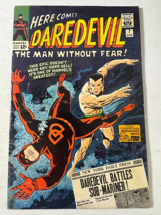 DAREDEVIL #7 VG- 1ST APPEARANCE