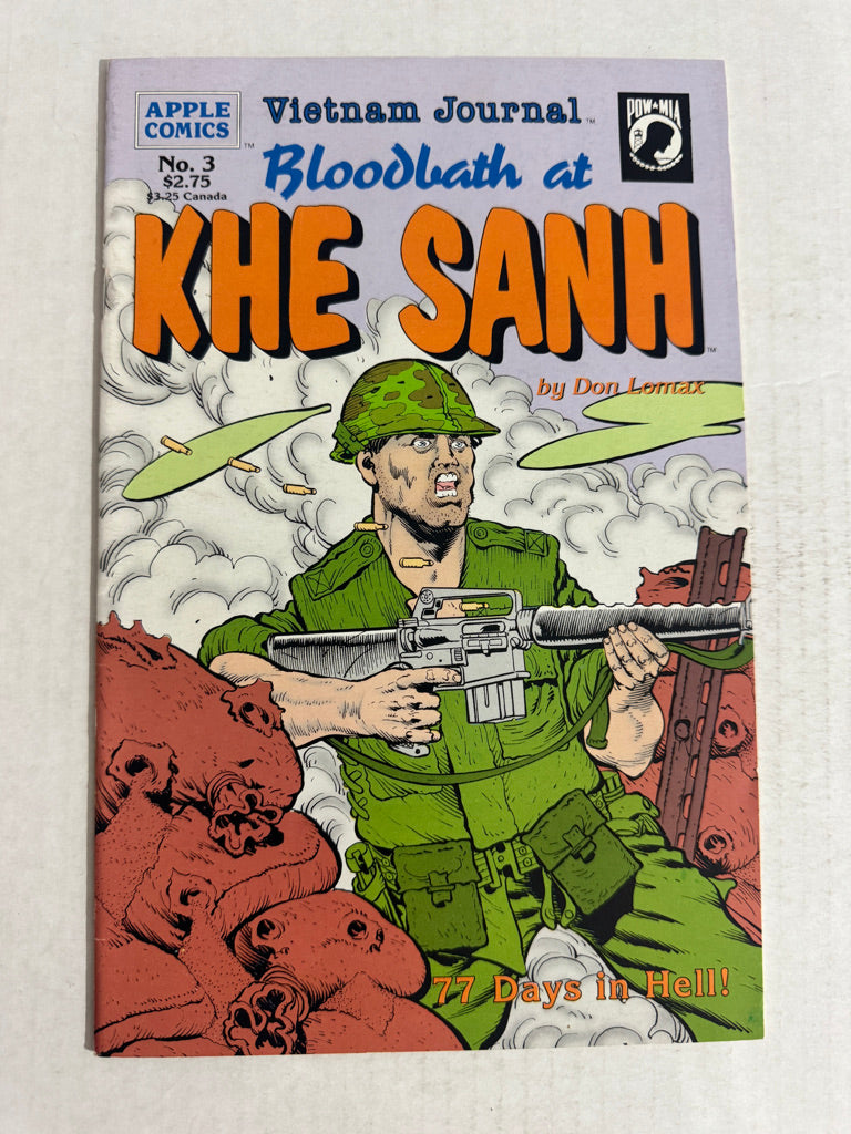 VEITNAM JOURNAL Bloodbath at Khe Sanh #1-4 VF/NM