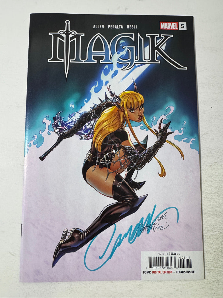 MAGIK #5 NM J Scott Campbell Variant SIGNED