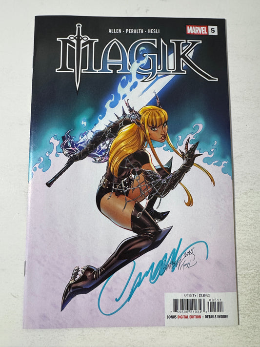 MAGIK #5 NM J Scott Campbell Variant SIGNED