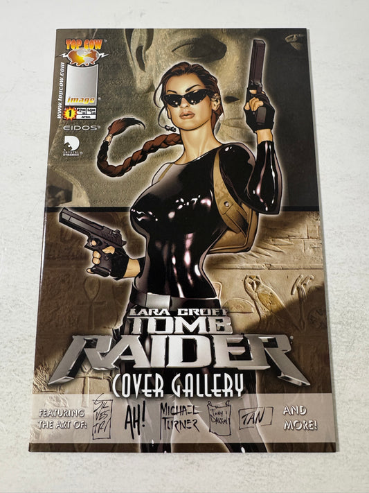 LARA CROFT TOMB RAIDER COVER GALLERY NM Adam Hughes Cover