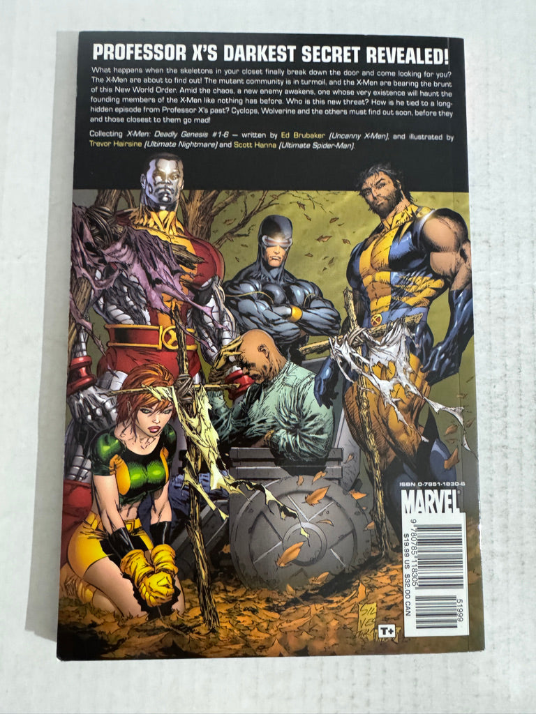 X-MEN DEADLY GENESIS TPB Mark Silvestri Cover VF+