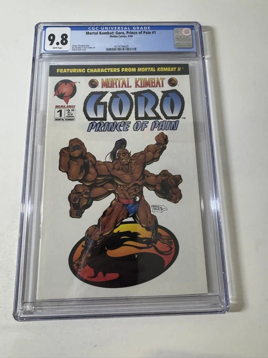 MORTAL KOMBAT Goro Prince of Pain #1 9.8 CGC