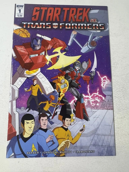 STAR TREK VS TRANSFORMERS #2 NM