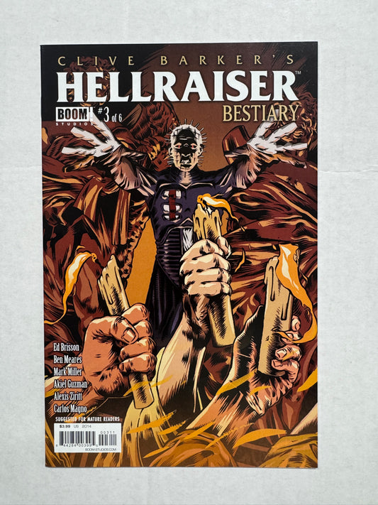 CLIVE BARKER'S HELLRAISER Bestiary #3 NM-