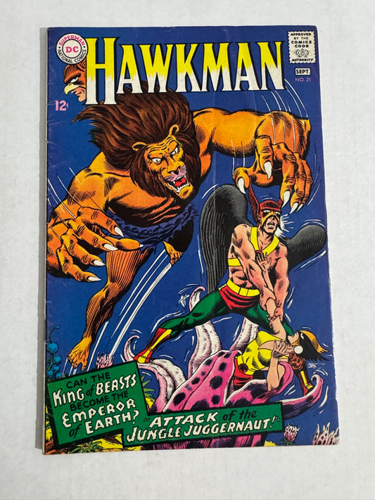 HAWKMAN #21 GD/VG
