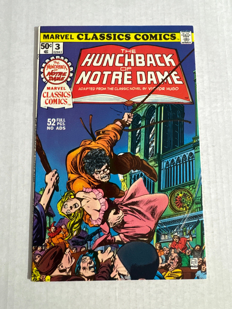 MARVEL CLASSICS COMICS The Hunchback Of Notre Dame #3 VF/NM