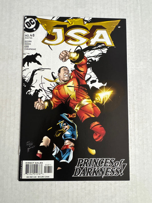 JSA #48 NM- Carlos Pacheco Cover