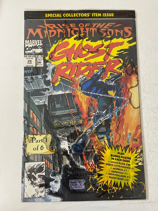 GHOST RIDER #28 Vol 2 NM Sealed 1ST APPEARANCE