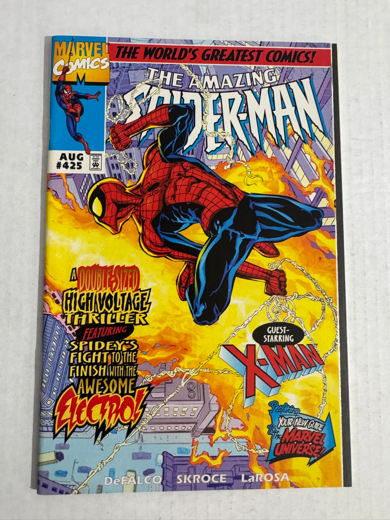 AMAZING SPIDER-MAN #425 NM Steve Skroce Cover