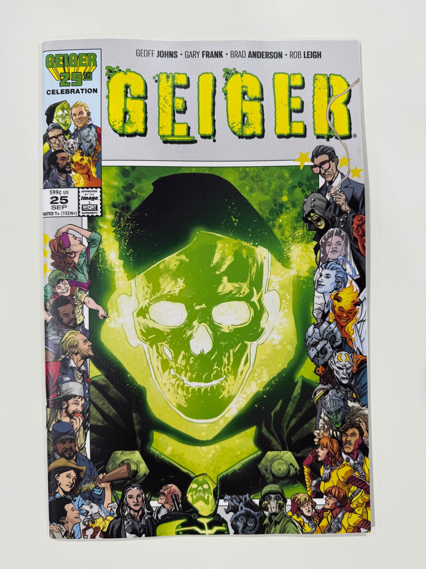 GEIGER #25 NM Cover B Bryan Hitch Anniversary Variant