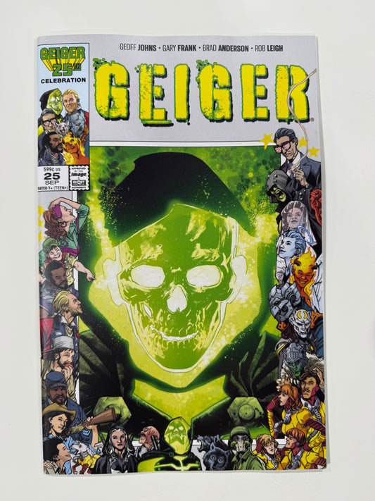 GEIGER #25 NM Cover B Bryan Hitch Anniversary Variant