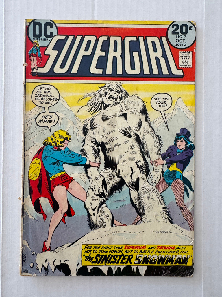 SUPERGIRL #7 GD/VG