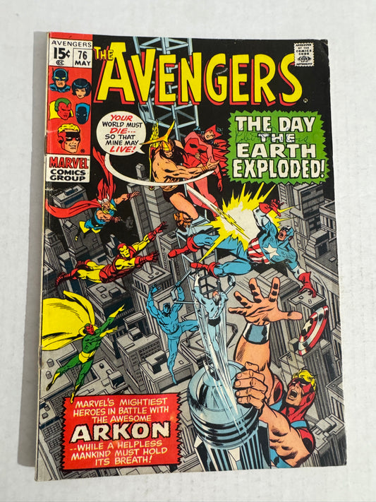 AVENGERS #76 VG