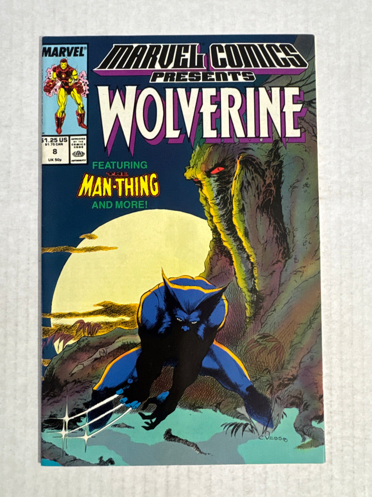 MARVEL COMICS PRESENTS #8 NM- Charles Vess Cover