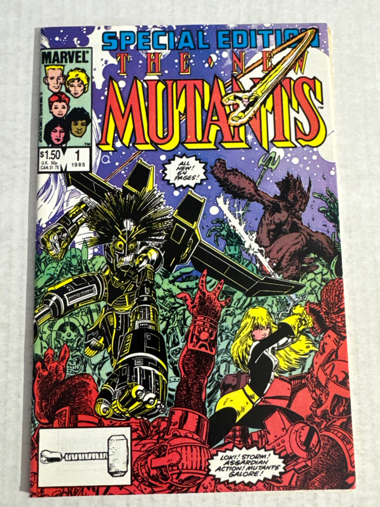 NEW MUTANTS SPECIAL EDITION #1 Arthur Adams Cover 1ST APPEARANCE
