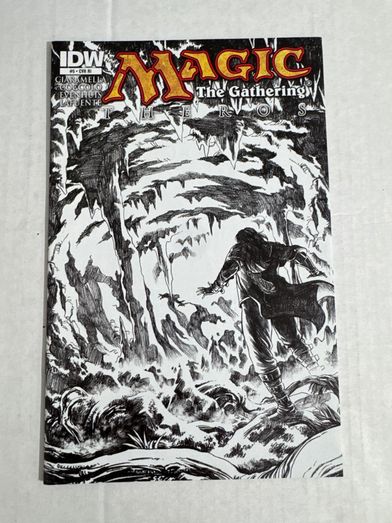 MAGIC THE GATHERING Theros #5 VF/NM 1:10 Sketch Variant
