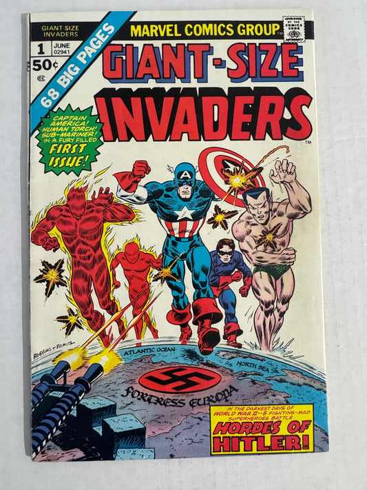 GIANT-SIZE INVADERS #1 VF+ 1ST APPEARANCE