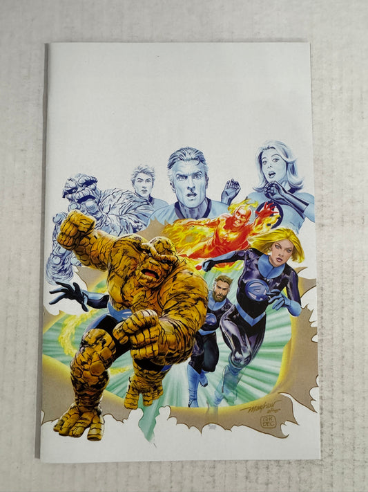 FANTASTIC FOUR #1 Vol 6 NM- Virgin Mike Mayhew Store Exclusive  Variant 1ST APPEARANCE