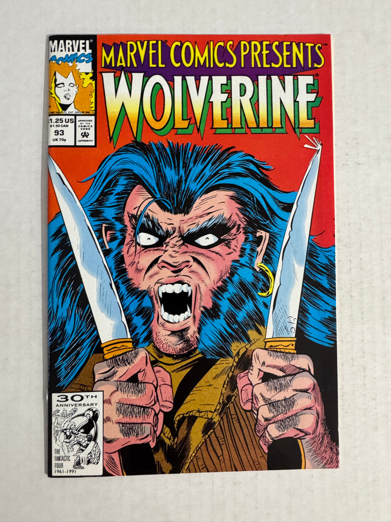 MARVEL COMICS PRESENTS #93 Sam Kieth Cover