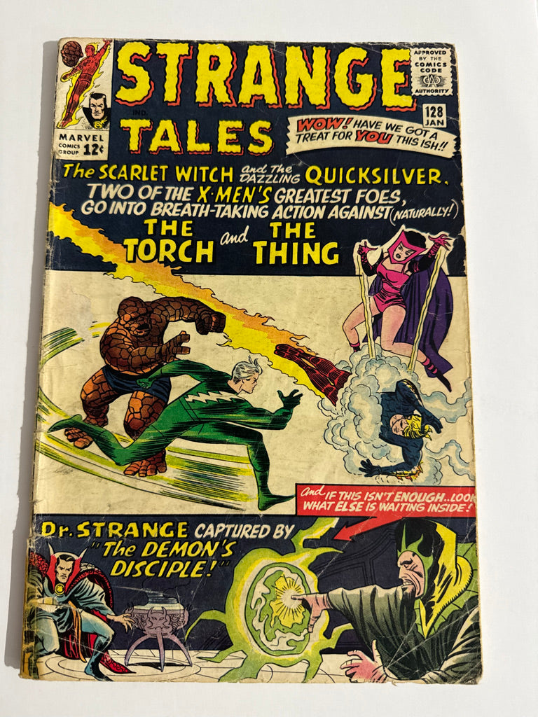 STRANGE TALES #128 GD- 1ST APPEARANCE