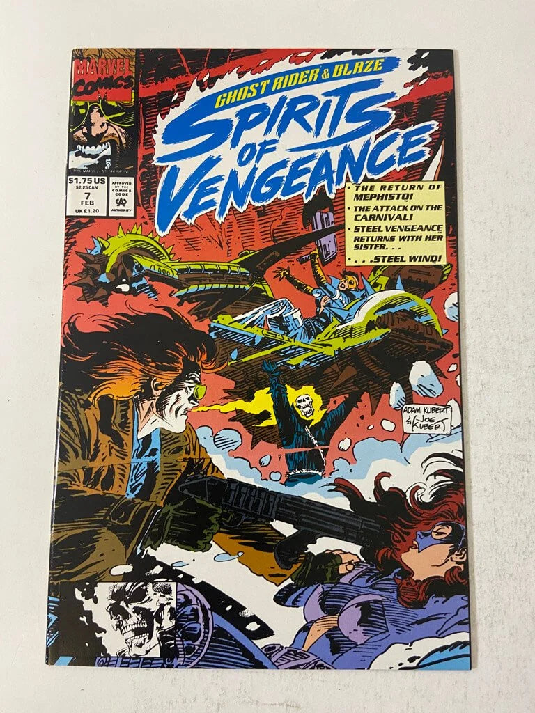 Ghost Rider & Blaze SPIRITS OF VENGEANCE #5 NM