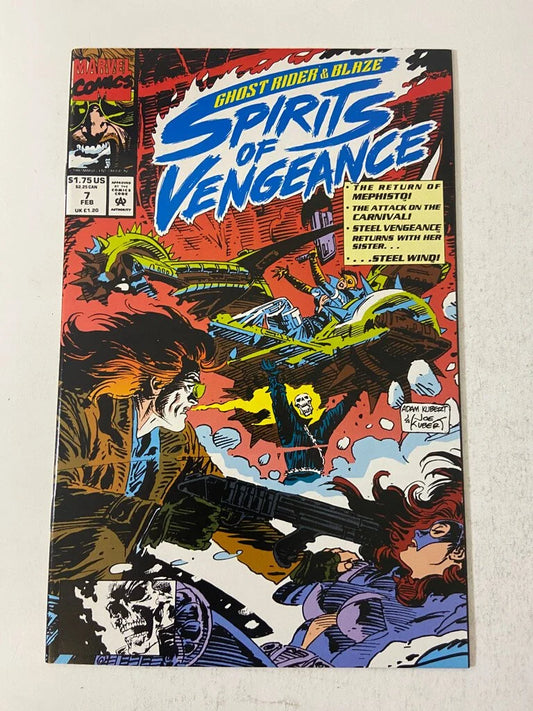 Ghost Rider & Blaze SPIRITS OF VENGEANCE #5 NM