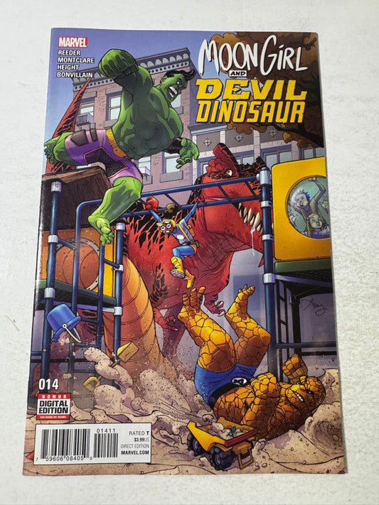 MOON GIRL AND DEVIL DINOSAUR #14 NM