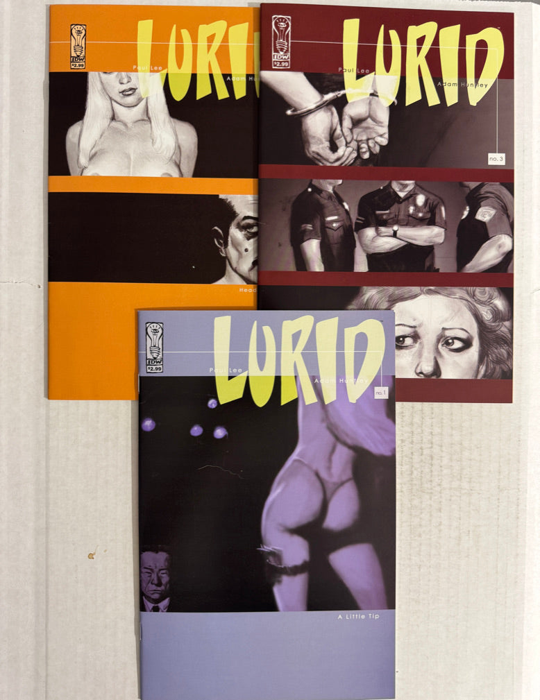 LURID #1-3 VF/NM SET