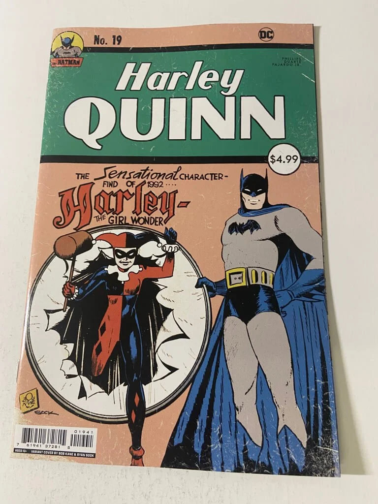 HARLEY QUINN #19 Vol 4 NM Ryan Sook Homage Variant