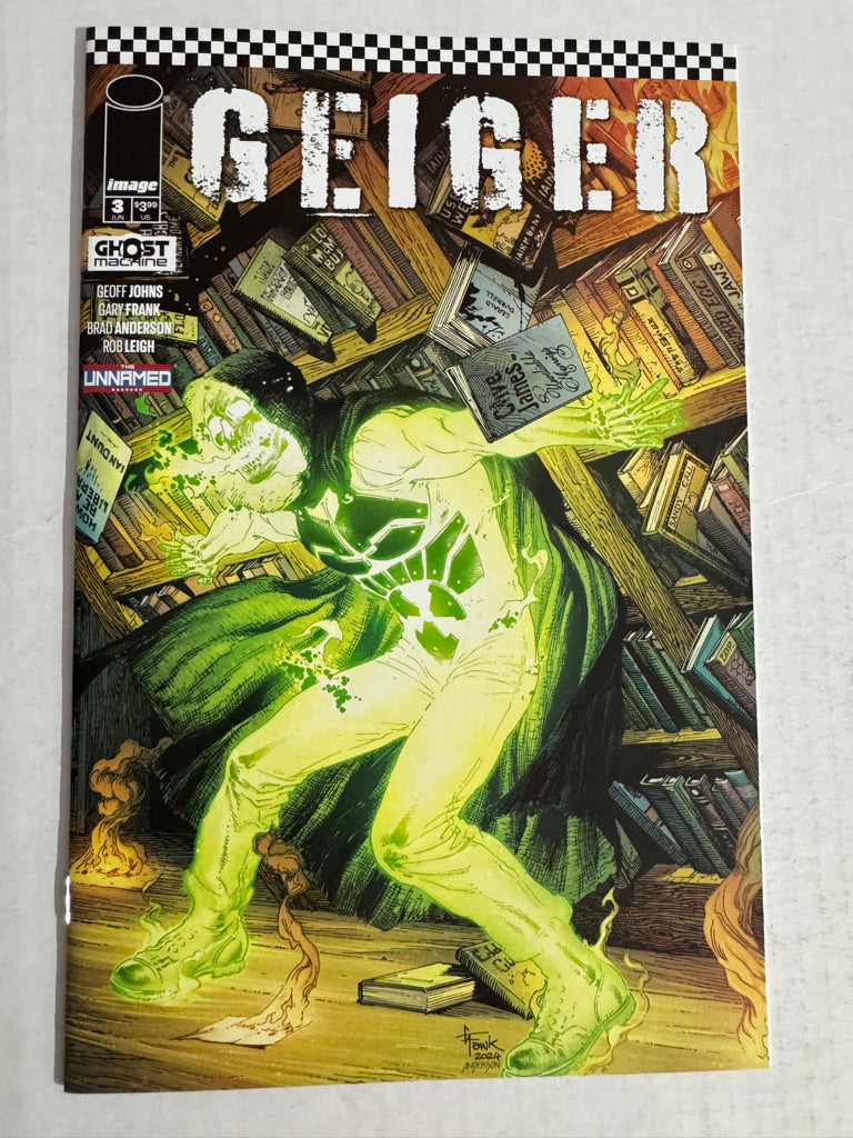 GEIGER #3 Vol 2 VF/NM Gary Frank Cover