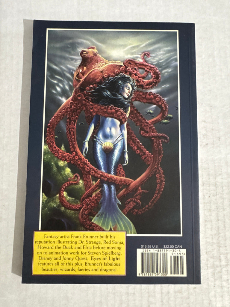 EYES OF LIGHT FANTASY DRAWINGS OF FRANK BRUNNER TPB VF/NM