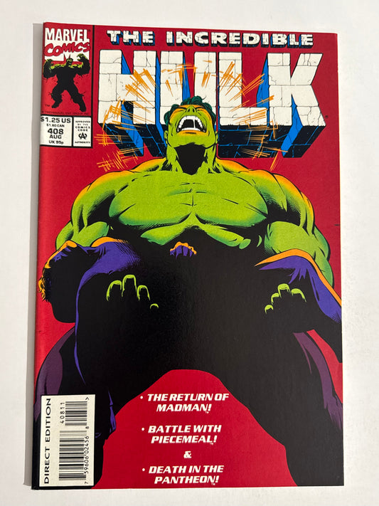 INCREDIBLE HULK #408  Gary Frank Cover