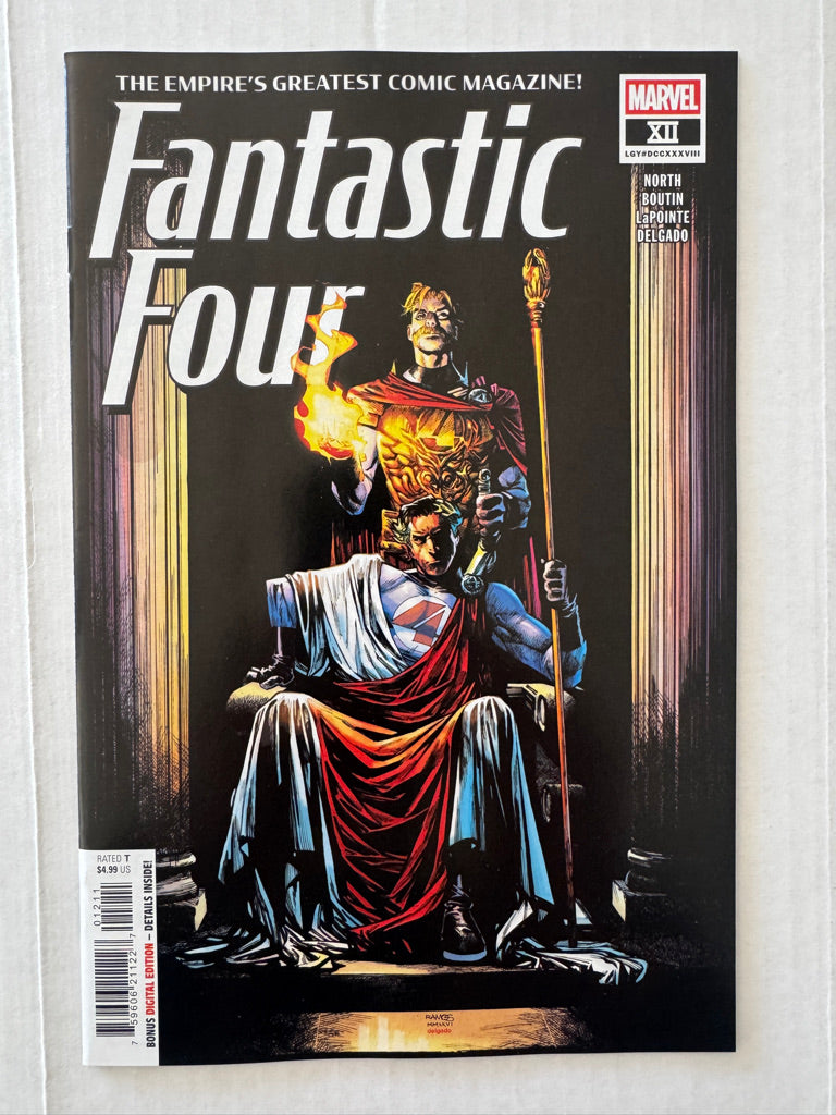FANTASTIC FOUR #12 NM Humberto Ramos Cover