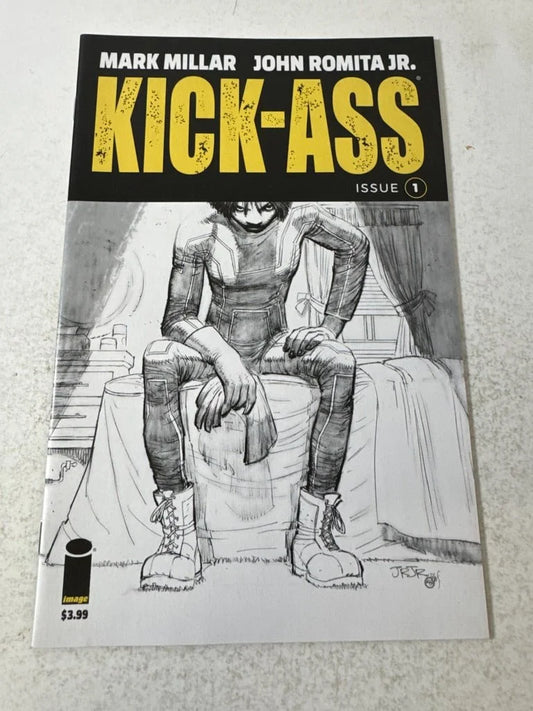 KICK ASS #1 NM John Romita Jr Sketch B Variant (Image)