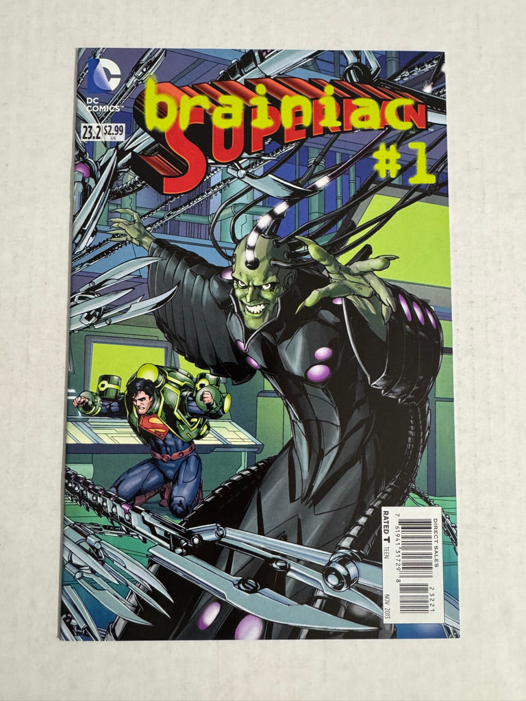 SUPERMAN #23.2 BRAINIAC #1 Vol 3 NM Standard cover