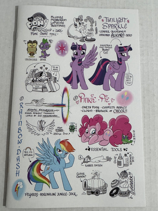 MY LITTLE PONY FRIENDSHIP IS MAGIC #1 Ashcan NM NyCC Variant W/ Promo Card