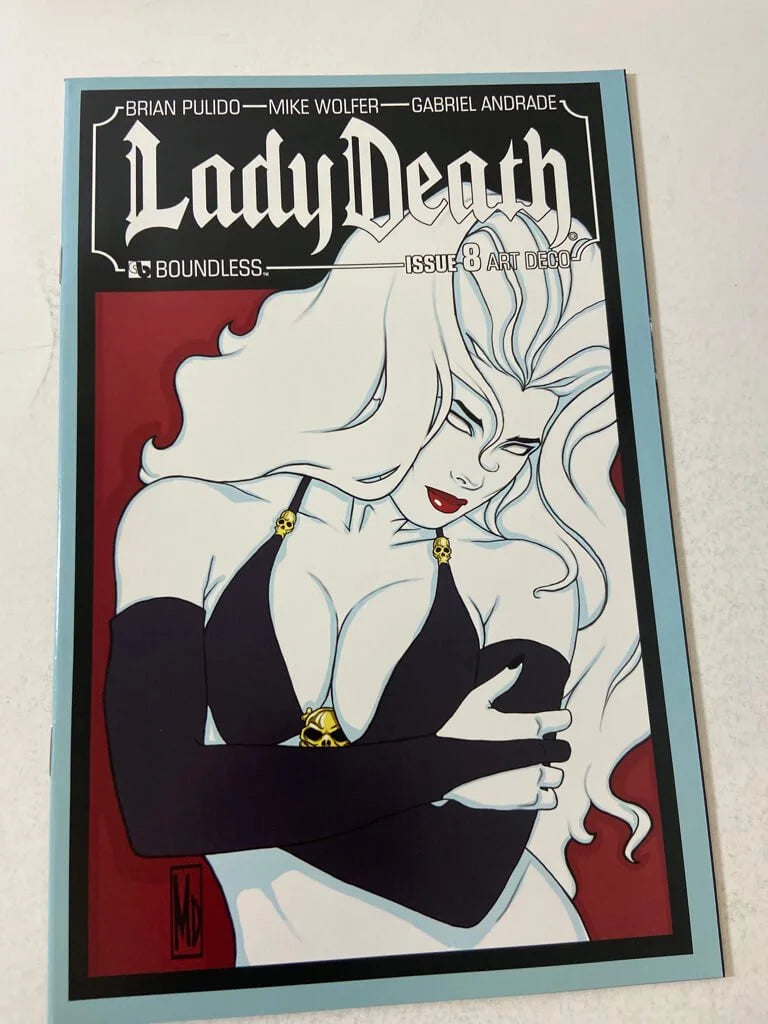 LADY DEATH #8 Art Deco Variant