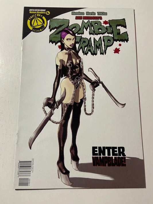ZOMBIE TRAMP #9 VF/NM Young Vampblade Variant 1st Appearance LTD 2500