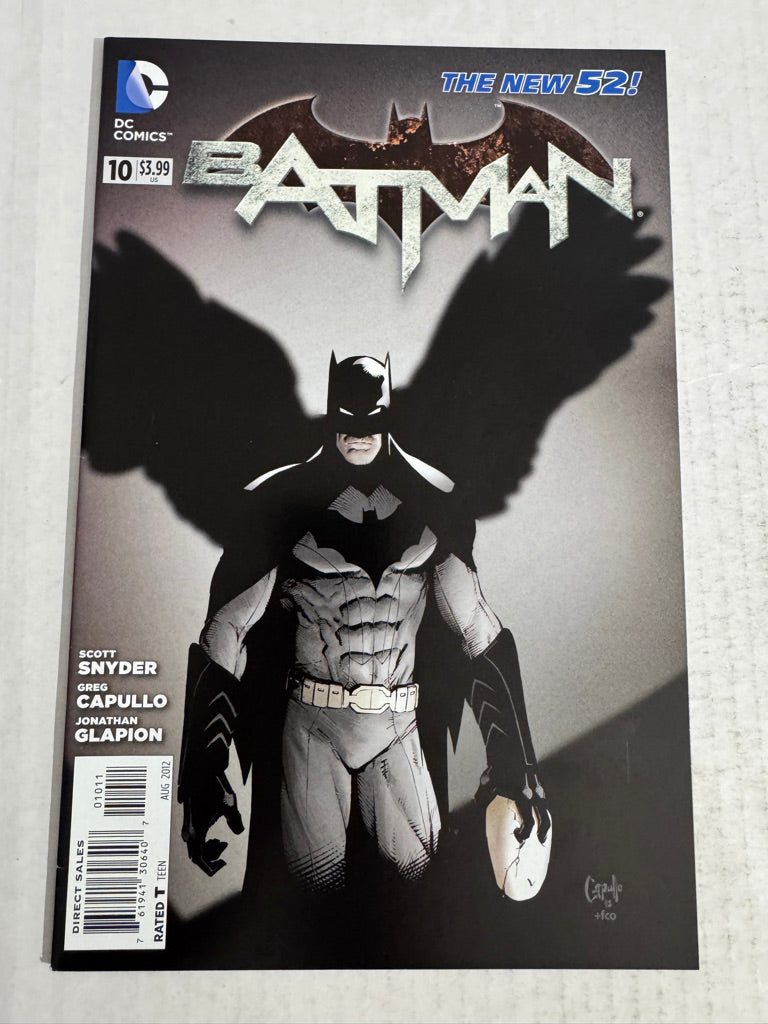 BATMAN #10 Vol 2 VF/NM Greg Capullo Cover