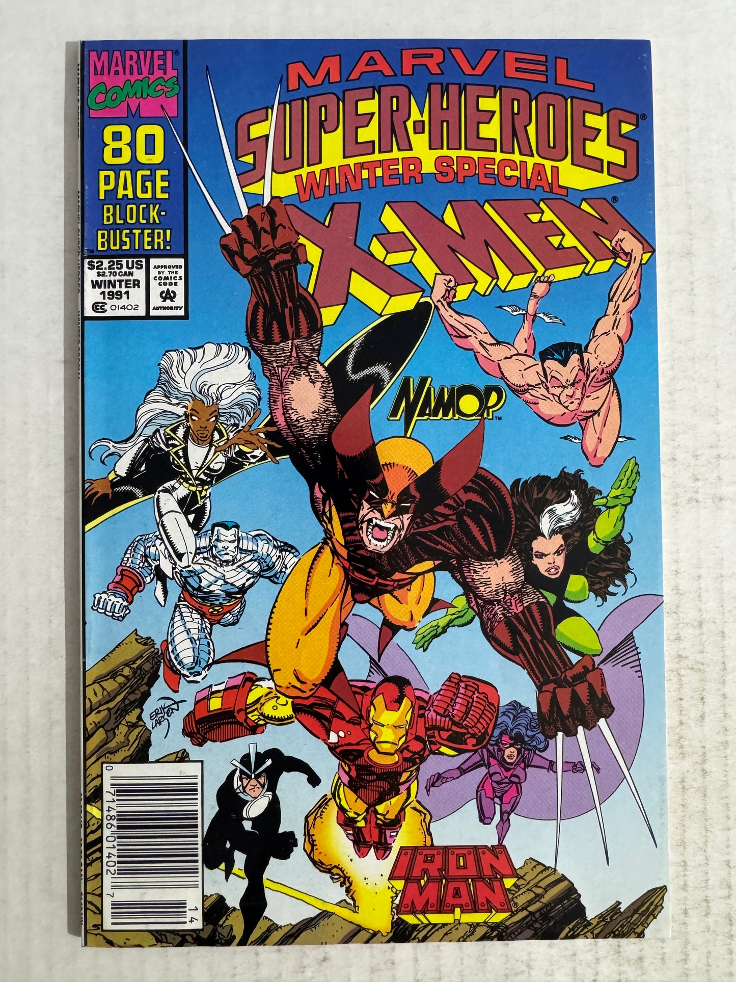 MARVEL SUPER-HEROES #6 Vol 2 Winter Special NM- Erik Larsen Cover NEWSSTAND 1ST APPEARANCE