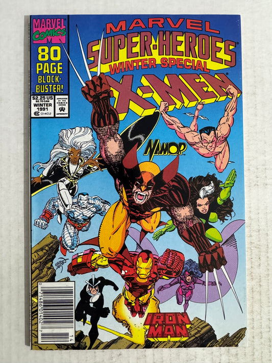 MARVEL SUPER-HEROES #6 Vol 2 Winter Special NM- Erik Larsen Cover NEWSSTAND 1ST APPEARANCE