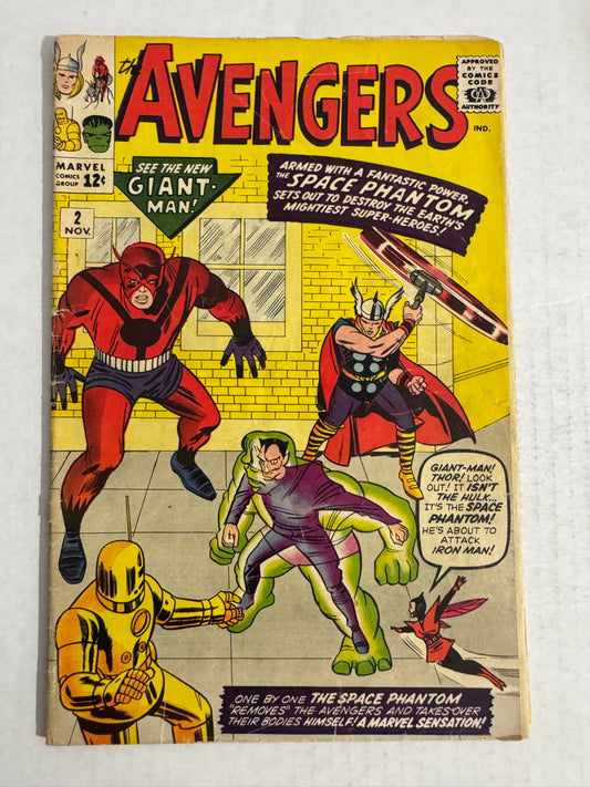 AVENGERS #2 GD
