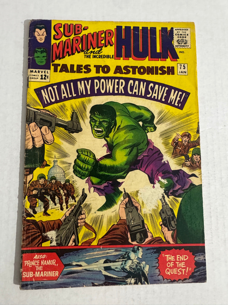 TALES TO ASTONISH #75 GD