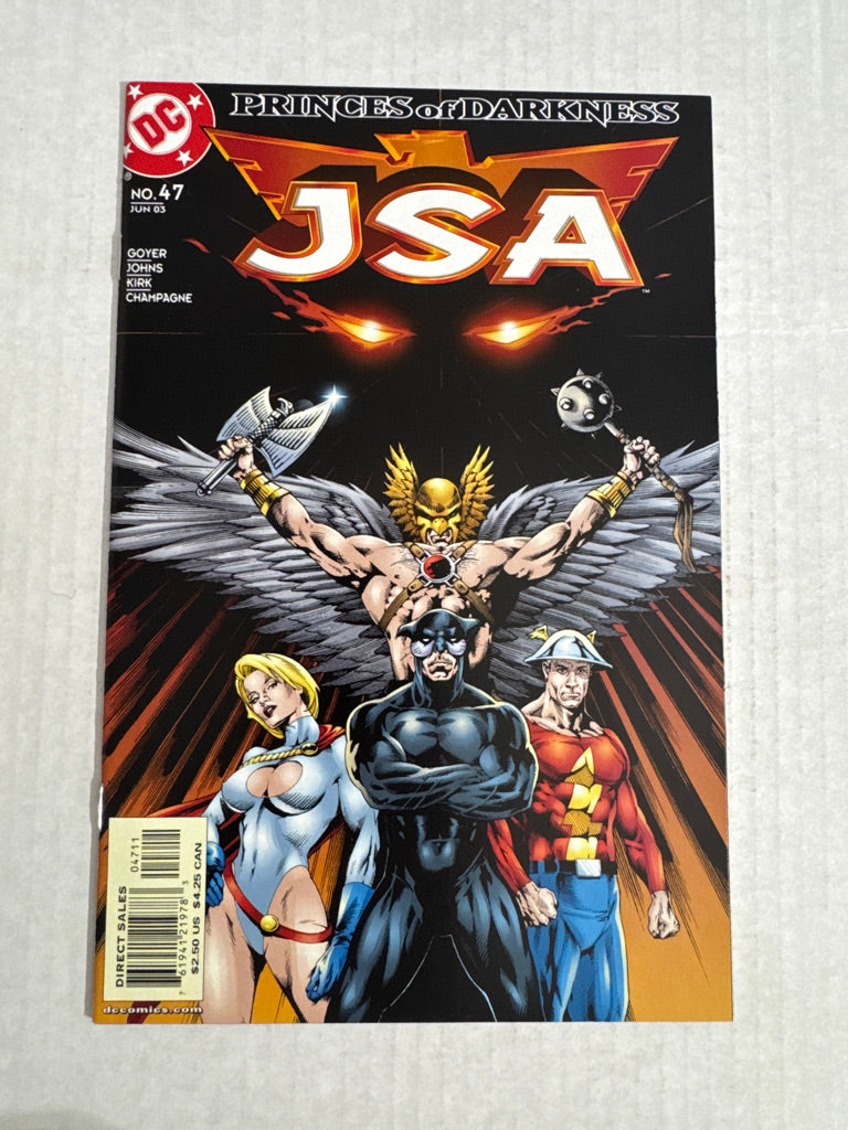 JSA #47 NM- Carlos Pacheco Cover